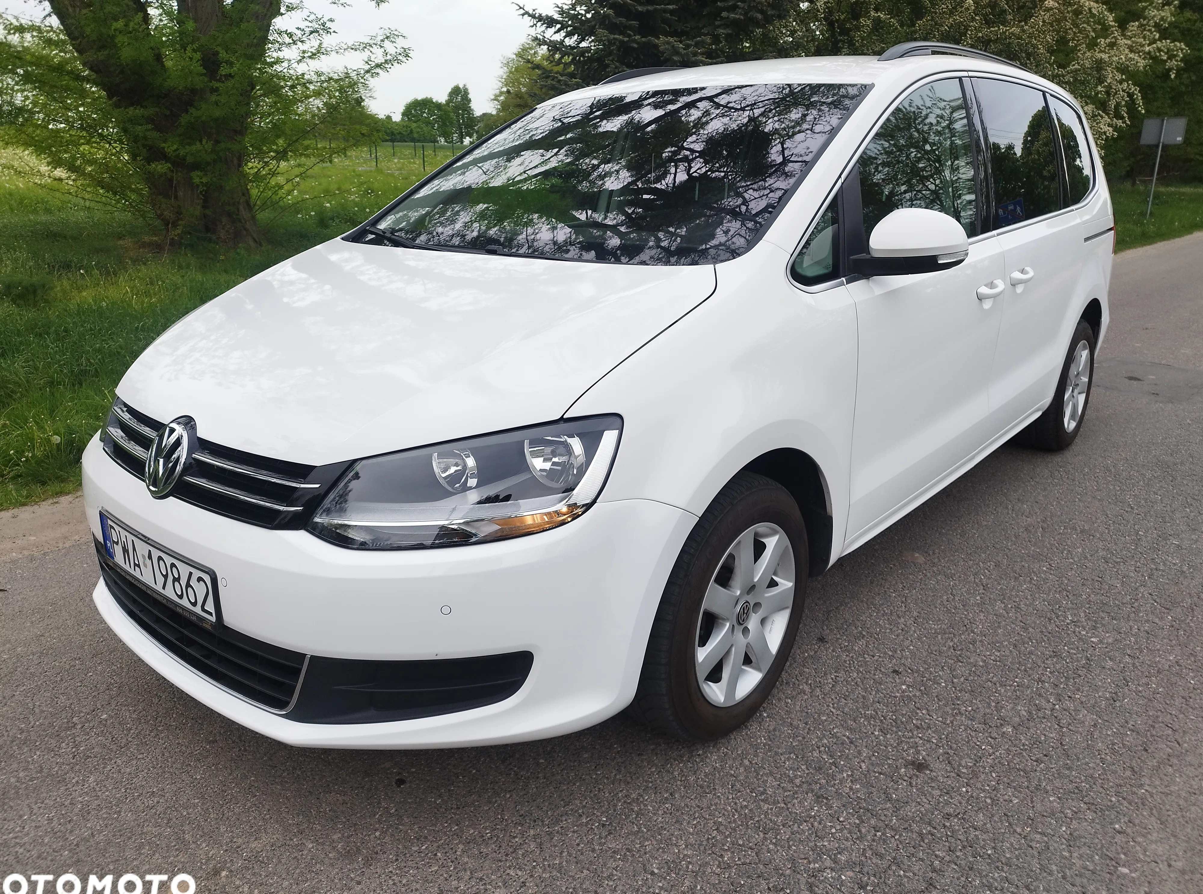 volkswagen sharan skoki Volkswagen Sharan cena 38800 przebieg: 256444, rok produkcji 2012 z Skoki